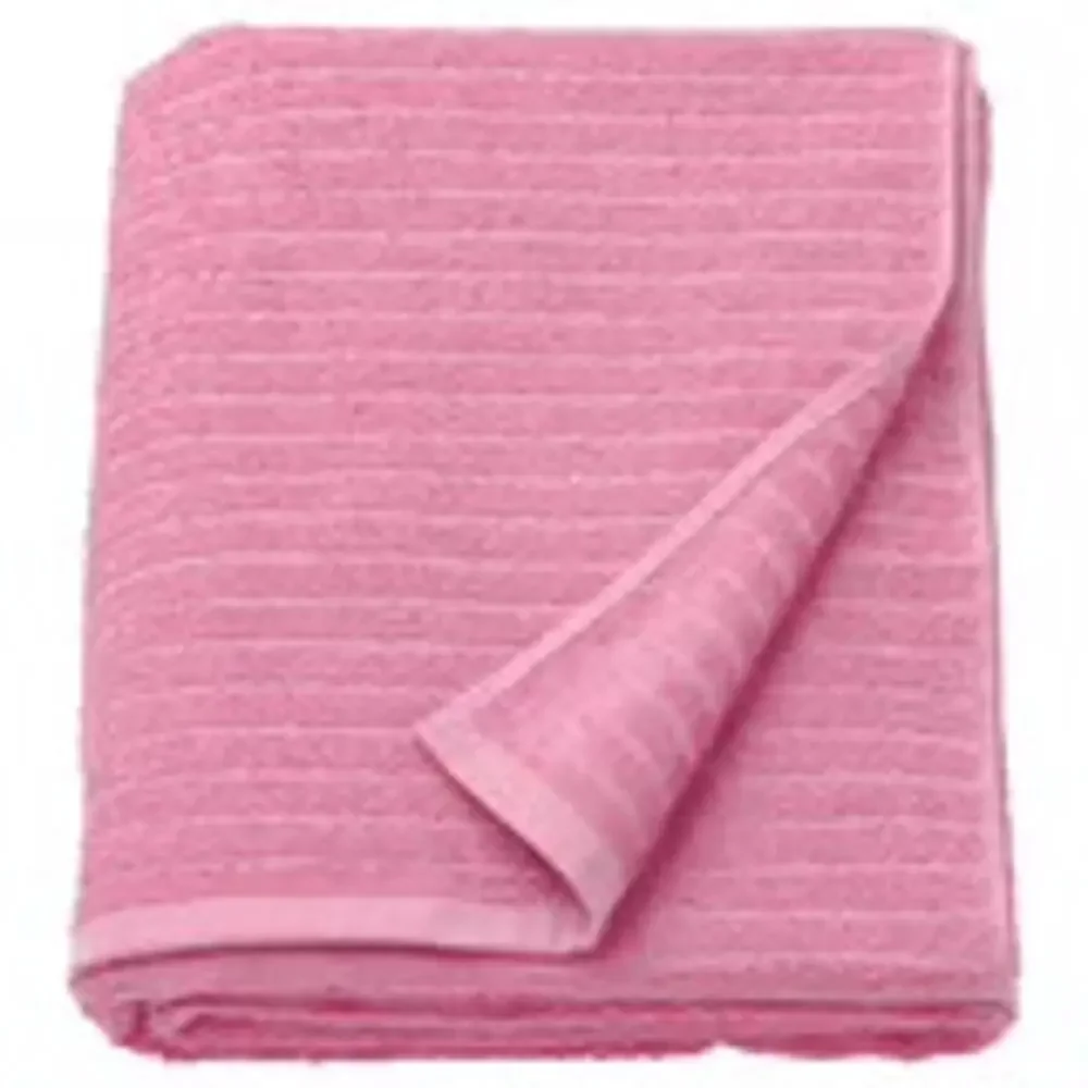 IKEA VÅGSJÖN Classic Pink Bath Sheet Wrap Yourself in Soft Absorbent Cotton